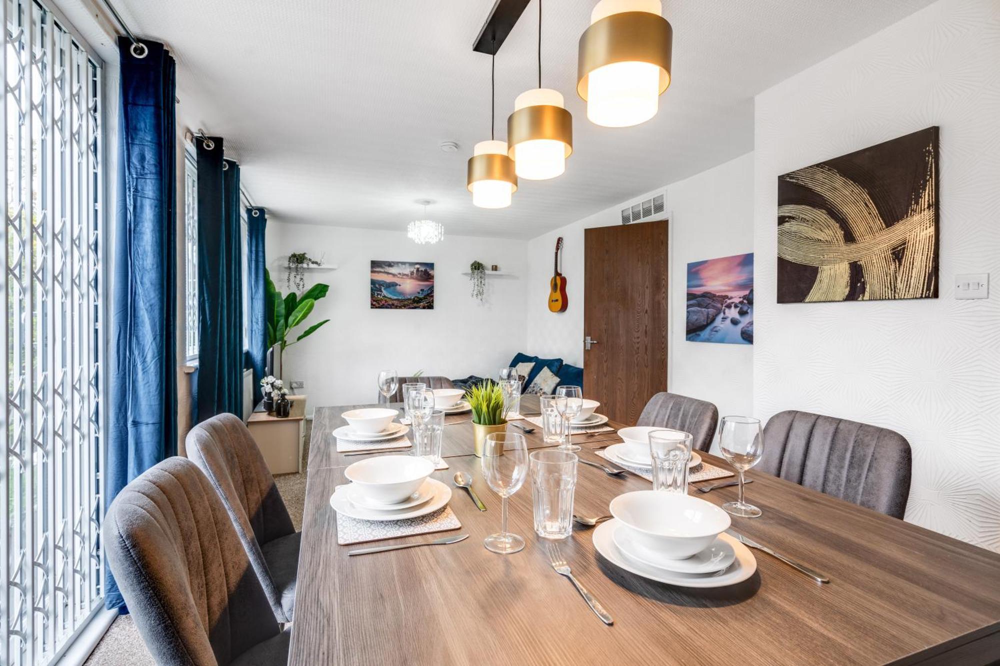 Majestic Gem - Pool Table - Coop - Etihad - Parking Villa Manchester Exteriör bild